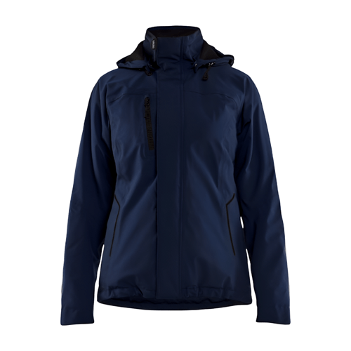 HTV Winterjas Dames in marineblauw