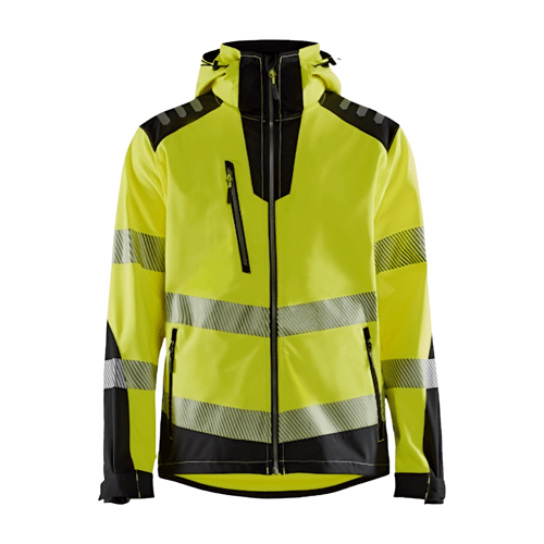BLÅKLÄDER Softshell Jack High Vis 4491 in diverse kleuren