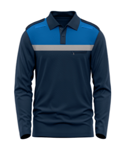 HTV Poloshirt lange mouw