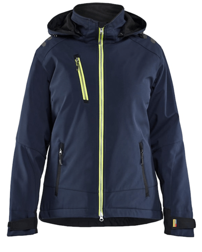 BLÅKLÄDER Dames Softshell Jack gevoerd 4751 in meerdere kleuren